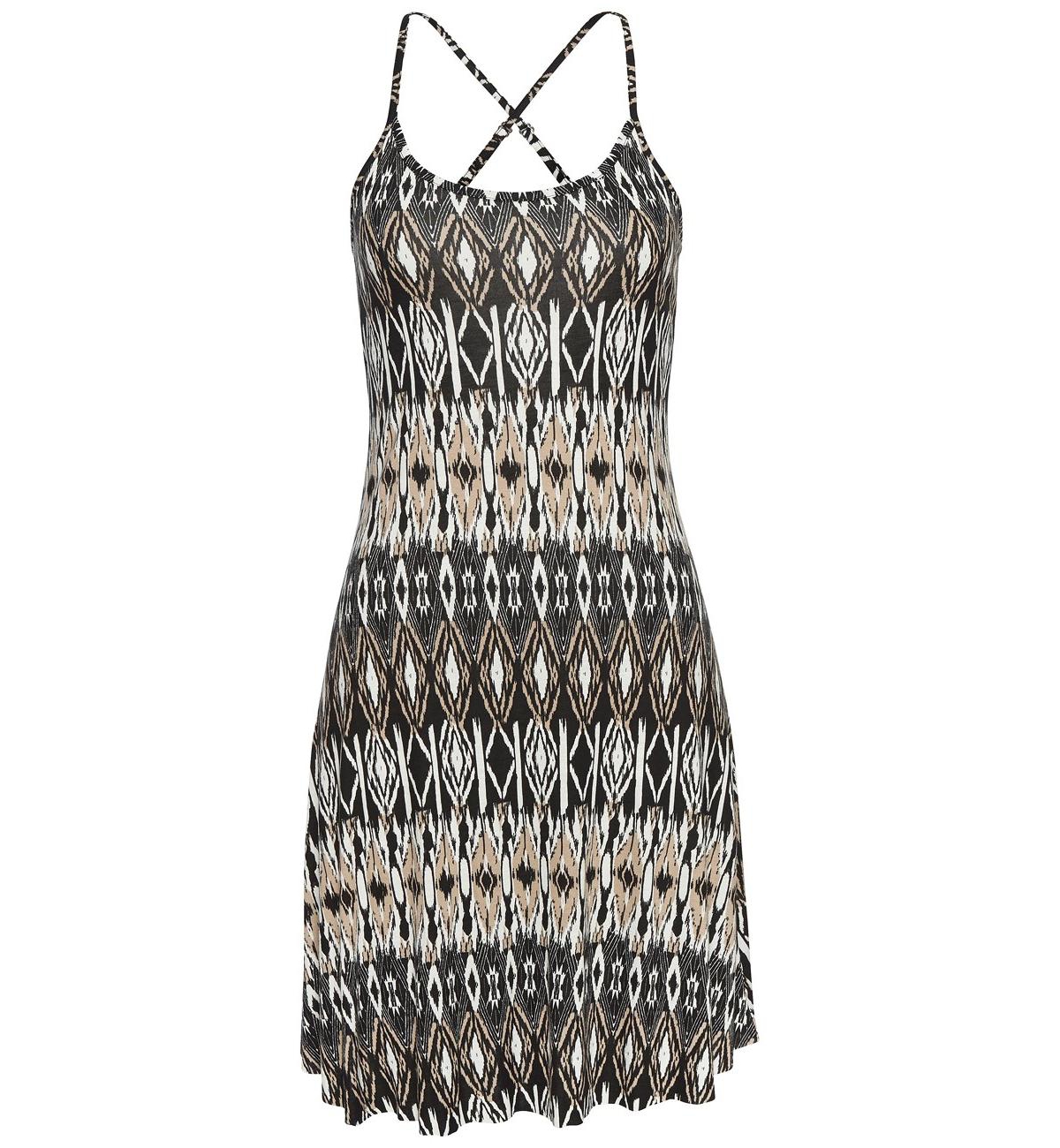 Lascana Women's Crossed Strap Dress