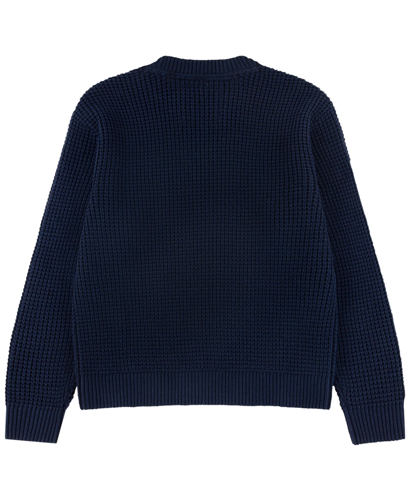 Свитер abercrombie kids Thermal Crewneck для мальчиков, цвет: Тёмно-синий — фото 2