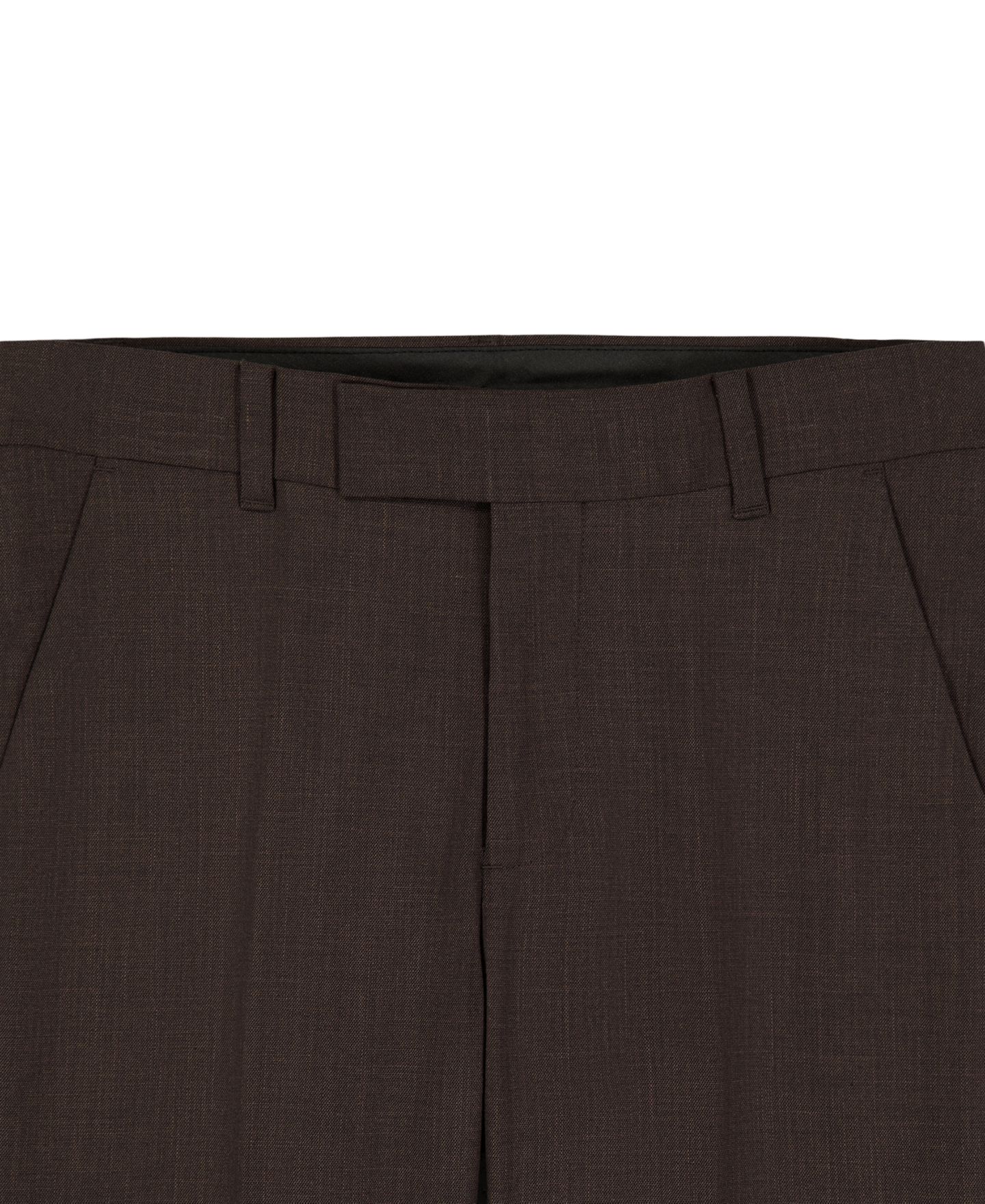 Брюки Calvin Klein Stretch Refined Sharskin Pants для мальчиков, цвет: Тёмный коричневый — фото 4