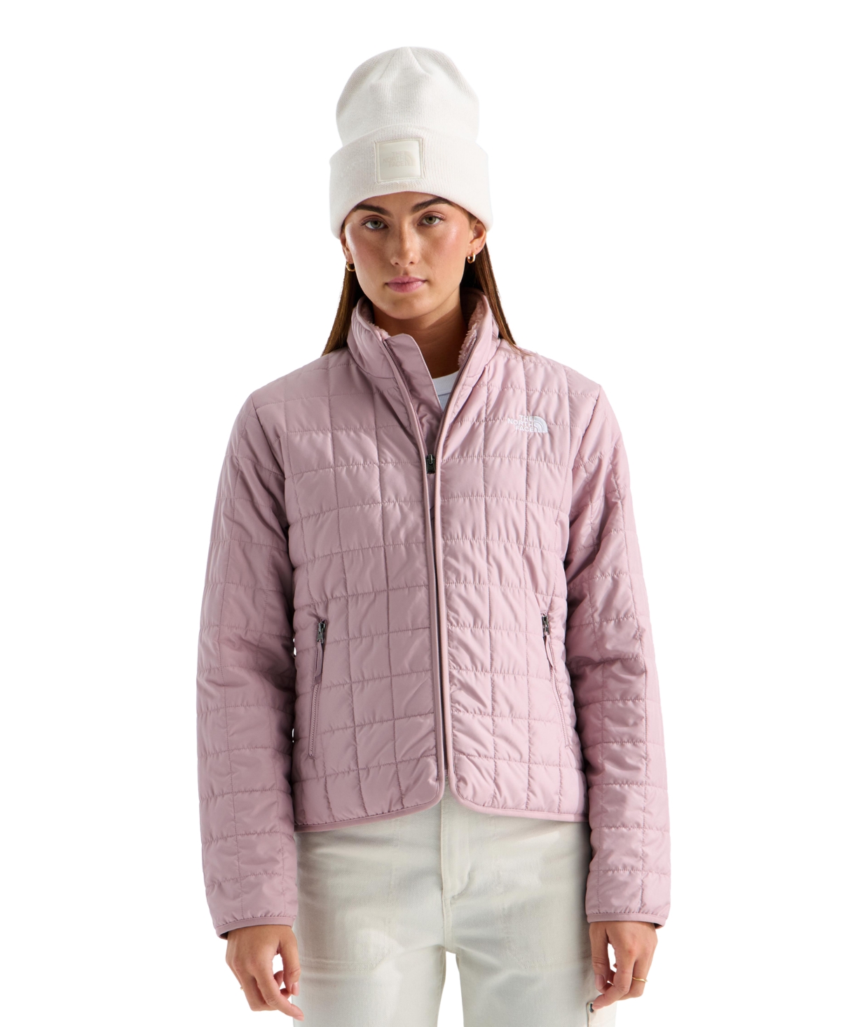 The North Face | Women's Junction Insulated Jacket | Size Small In Metal Pink | Polyester