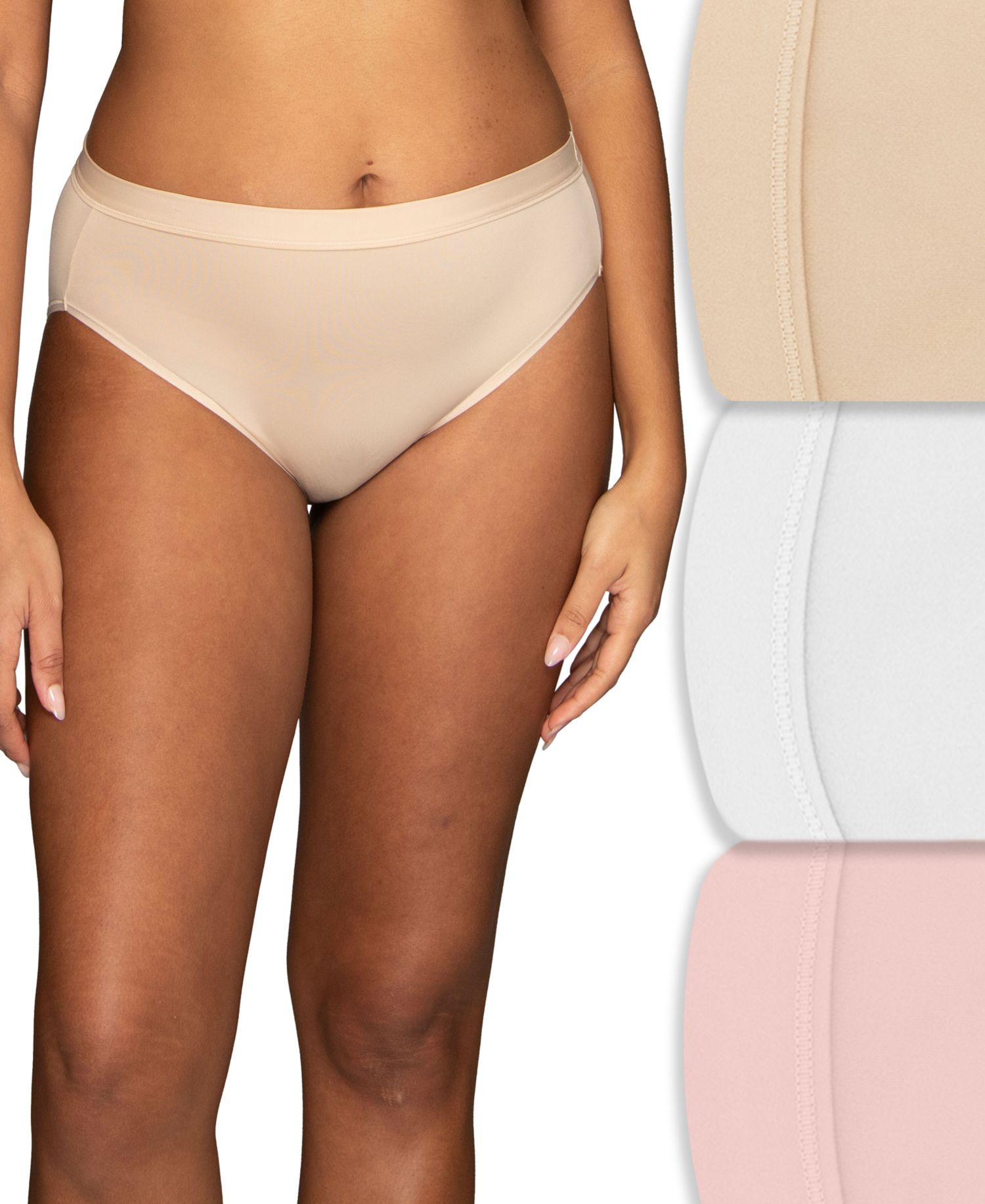 Women's Beyond Comfort Ultimate Stretch Hi-Cut Brief, 3-Pack