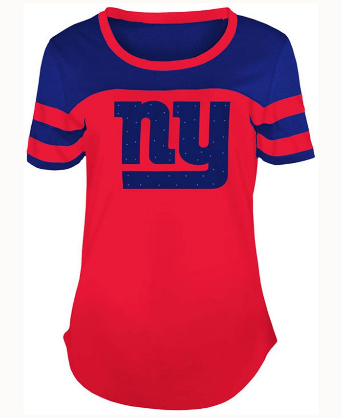 5th & Ocean Women's New York Giants Limited Edition Rhinestone T-Shirt -  Macy's