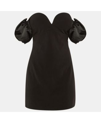 Women's Crepe Andrea Off-The-Shoulder Mini Dress