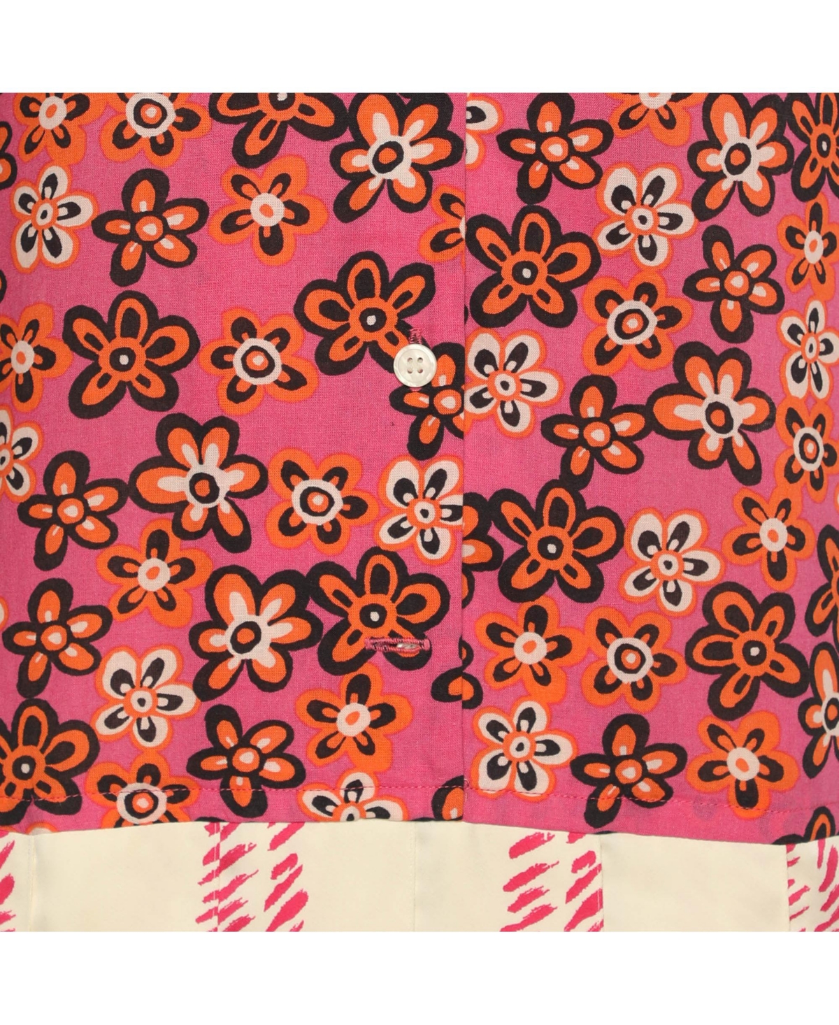 Pre-Owned Marni Women's Multicolor Lyocell And Linen Pleated Mini Dress