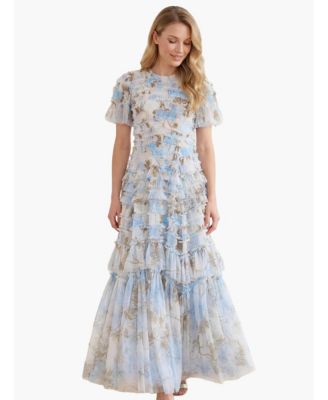 Women's Wisteria Valentine Ruffle Gown