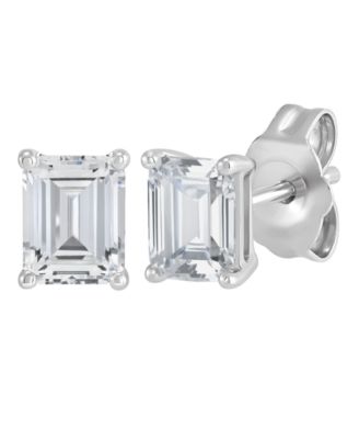 IGI Certified Lab-Grown Diamond Stud Earrings (1 ct. t.w.) in 14k White Gold