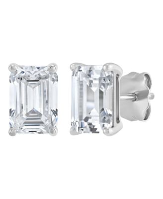 IGI Certified Lab-Grown Diamond Stud Earrings (2 ct. t.w.) in 14k White Gold