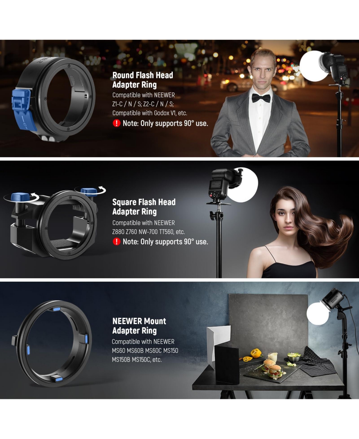 Neewer CRS6 Softbox for Godox V1 Z2PRO Z3R Round Head Flash