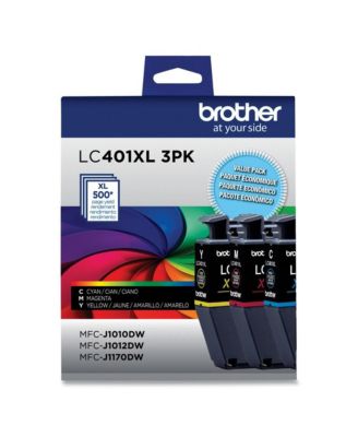 LC401XL3PKS 500 Page-Yield High-Yield Ink