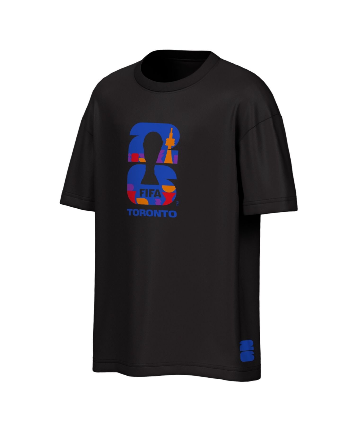 Men's Black FIFA World Cup 2026 Toronto City Reflections T-Shirt