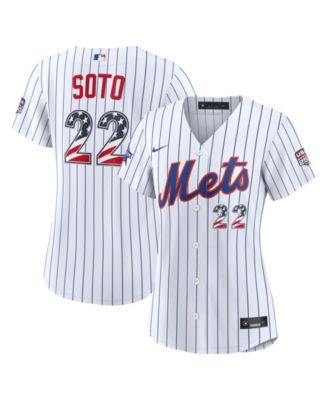 Women's 2026 All-Star Edition Stars Stripes New York Mets Juan Soto White Stadium Jersey