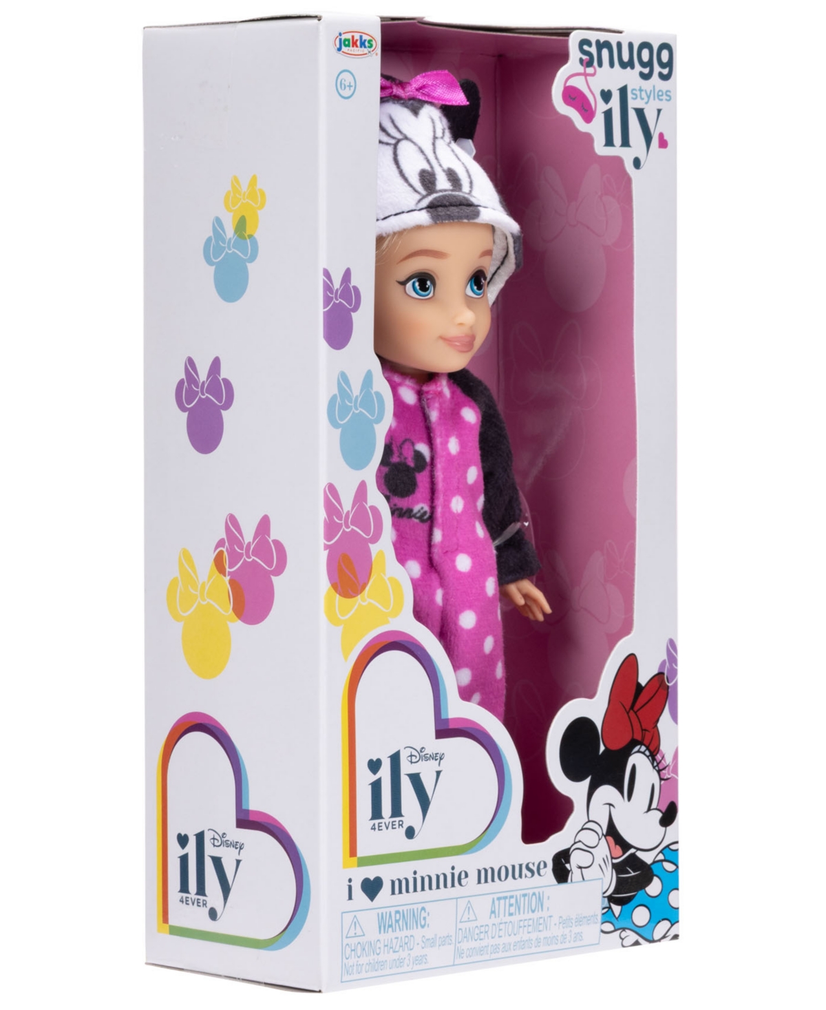 Disney Ily Minnie Inspired 6" Onesie Doll, Ages 6+