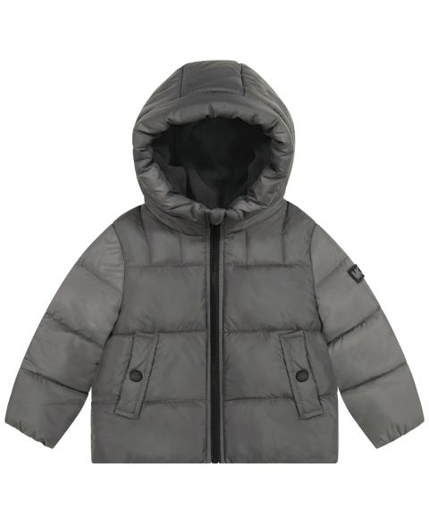 Куртка Michael Kors Long-Sleeve Heavy Weight Puffer для мальчиков-малышей, цвет: Серый