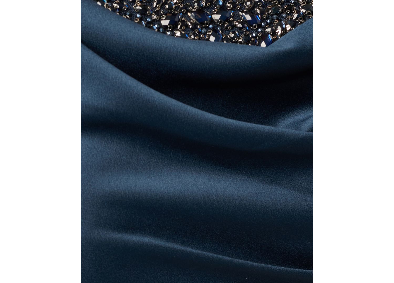Women's Layered Bodice Gown Dress