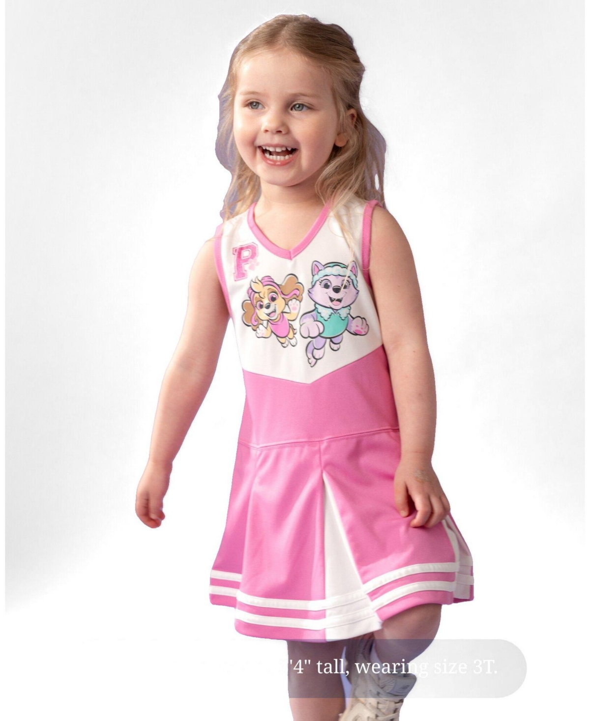 Paw Patrol Little Girls' (5-8) Sleeveless Cheerleader Dress