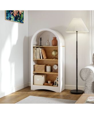 47" Arched 4-Tier Freestanding Storage Display Rack