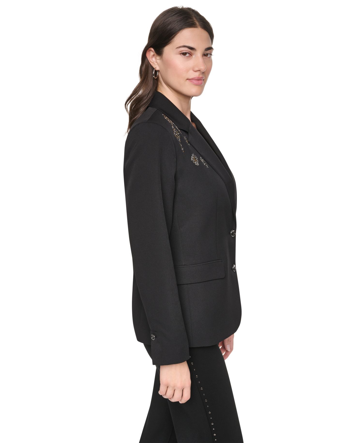 Women's Collared & Two-Button Jacket