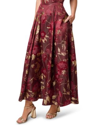 Burgundy Cocktail Dress