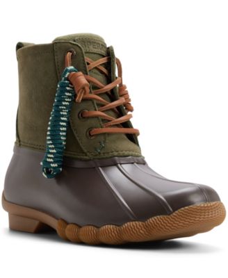 Women's Saltwater Lace-Up Duck Booties