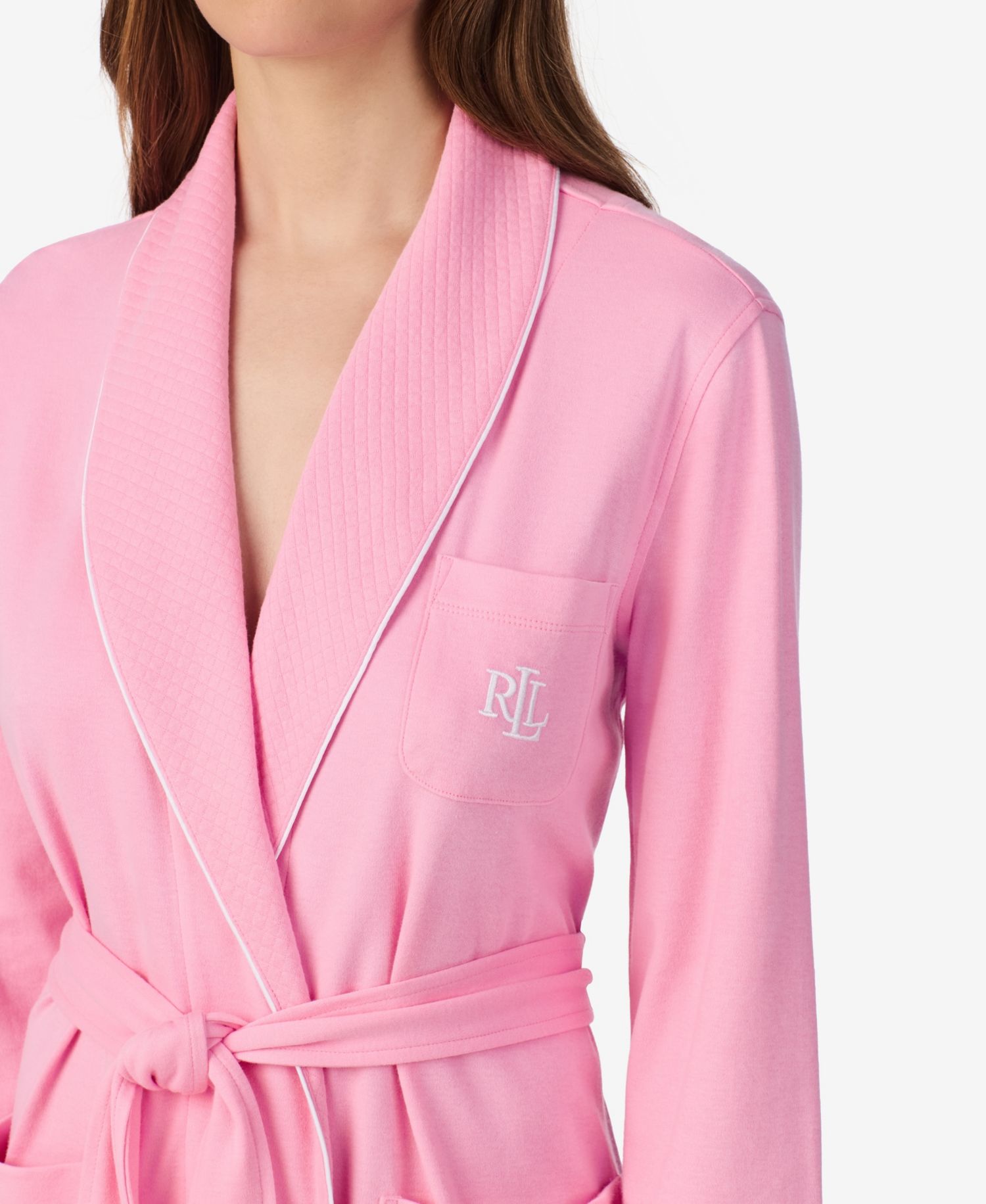 Women's Long-Sleeve Short Robes