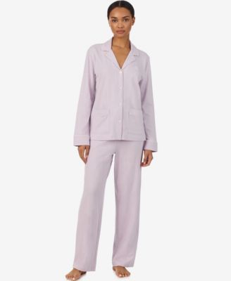 Women's Notch Collar and Mid-Rise Pant Set