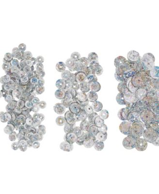 700ct 6/8/10mm Round Plastic Assorted Sequins Hologram Craft Supplies