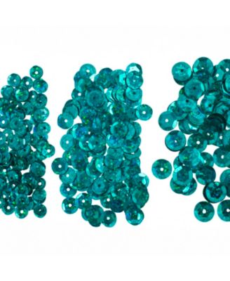700ct 6/8/10mm Round Plastic Assorted Sequins Hologram Craft Supplies