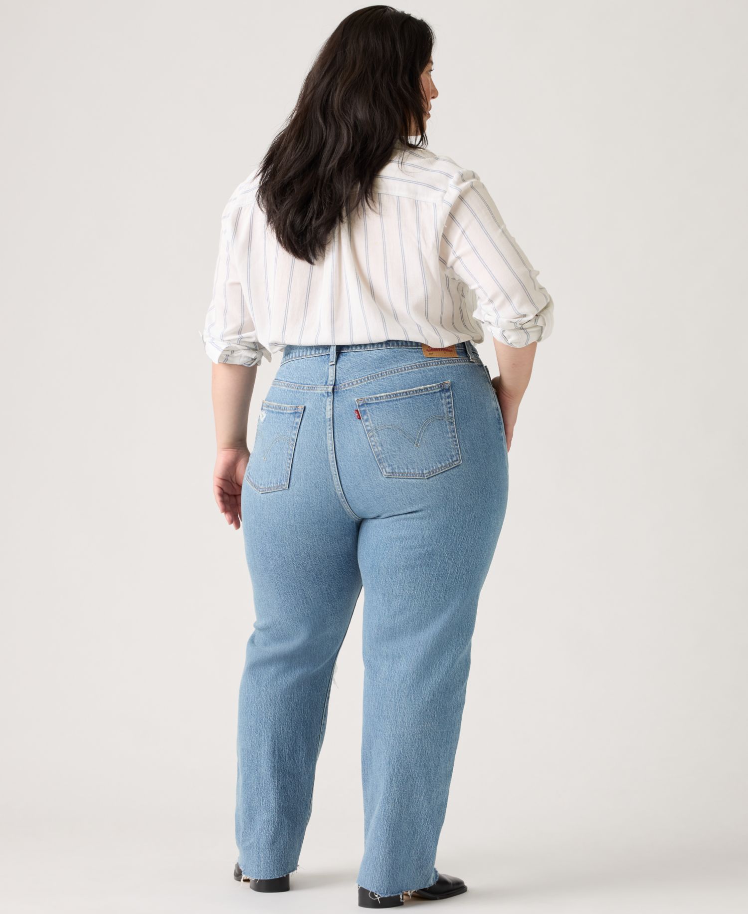 Trendy Plus Size 501 Original-Fit Straight-Leg Jeans