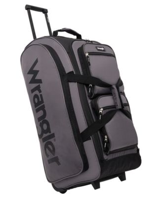 Multi-Pocket Large Upright Rolling Duffel