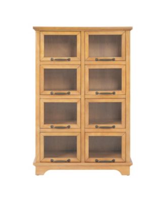 Modern Storage Cabinet with 8 Doors,Display Cabinet