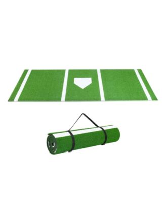 10x3.8 ft Baseball Softball Hitting Batting Mat Indoor Outdoor Training
