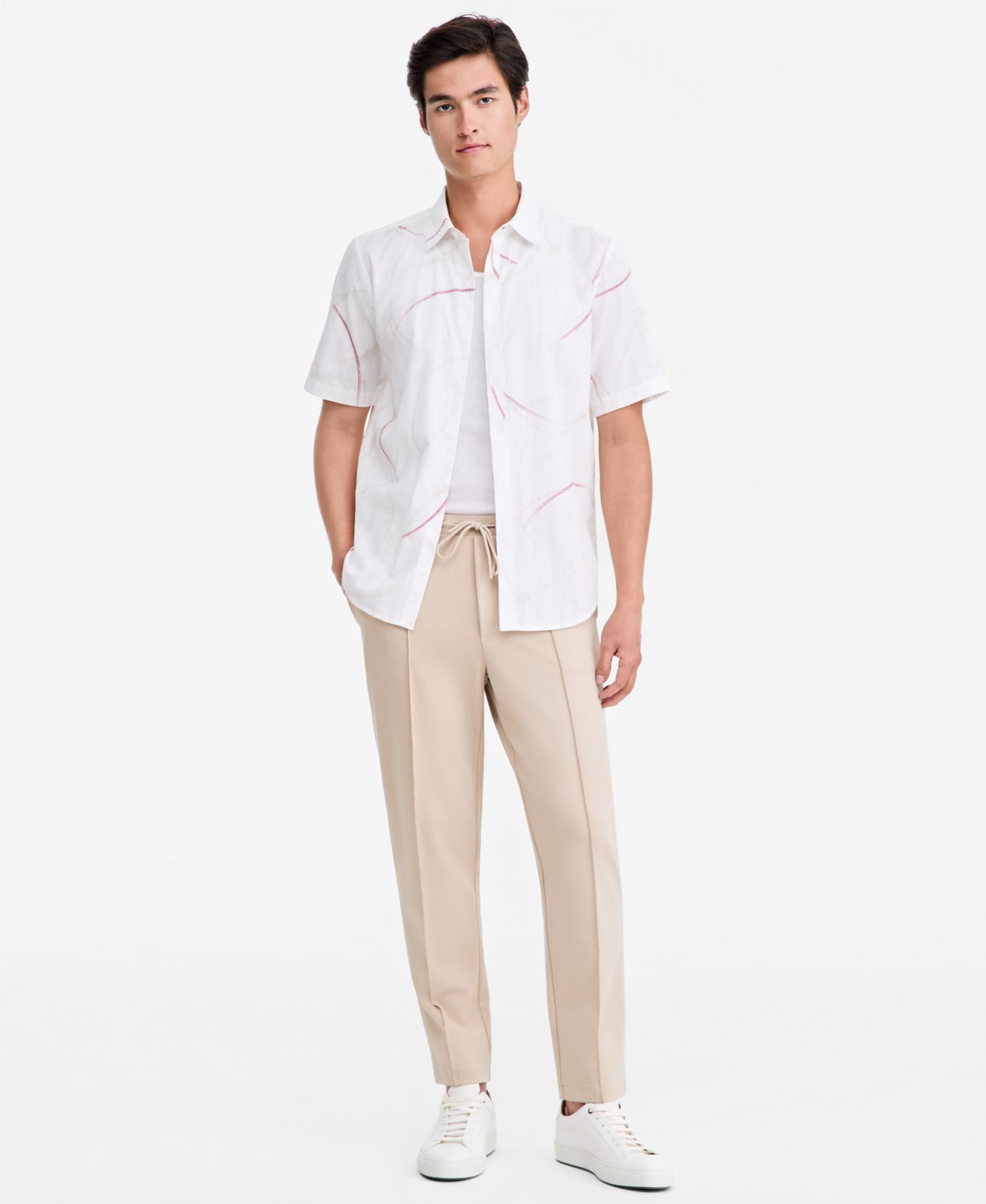 Men's Painted Texture Resort Shirt