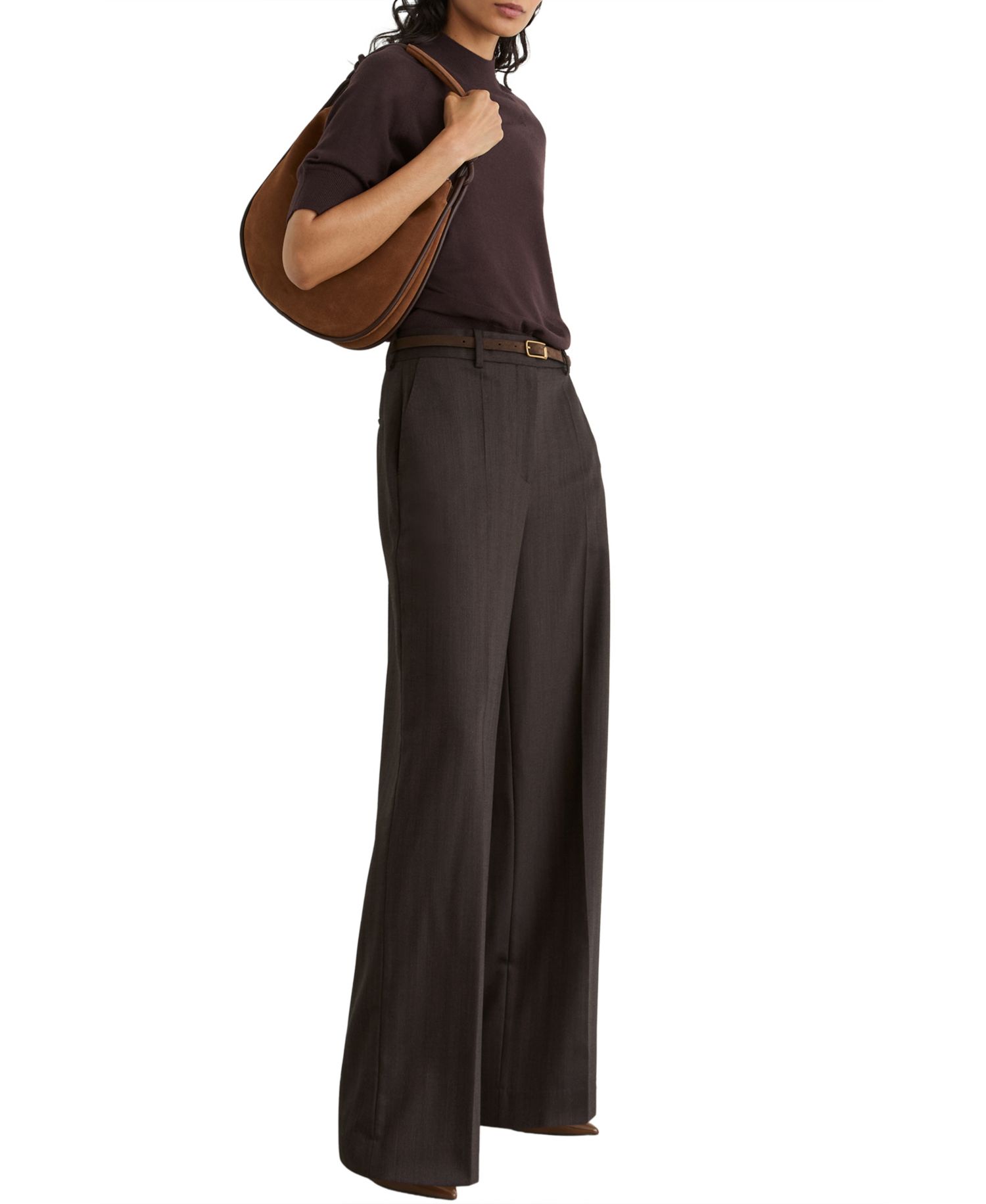 Women's Sienna Merino Wool Funnel-Neck Top