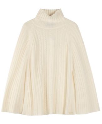 Knit Cable Cape