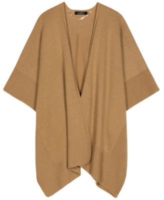 Texture Edge Knit Ruana