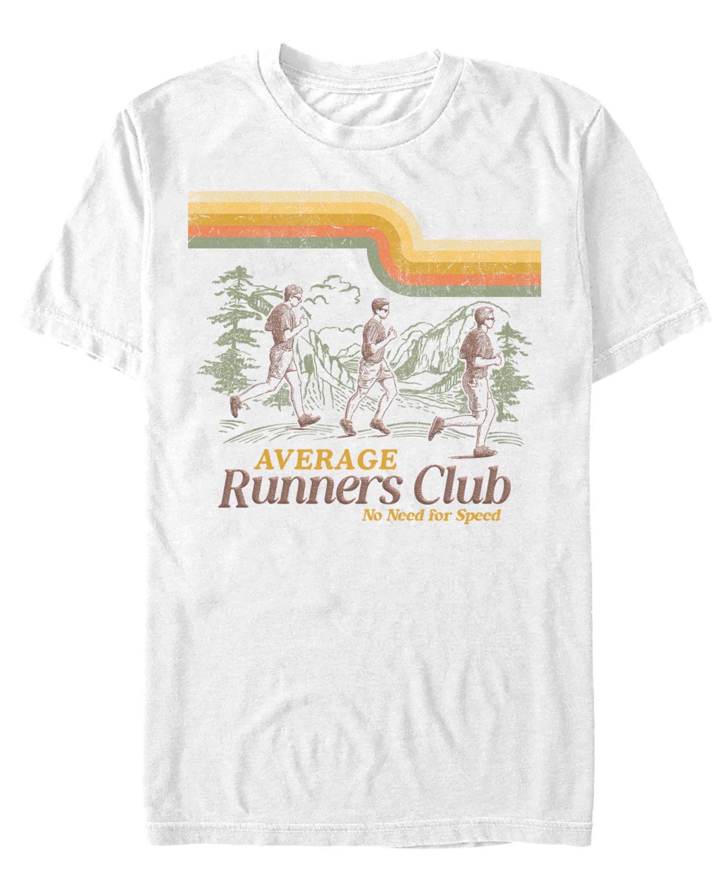 Men's Generic Average Runners T-Shirt