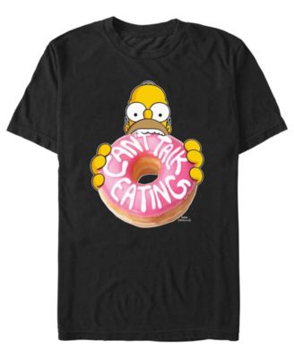 Men's&nbsp;The Simpsons Can'T Talk Eating T-Shirt