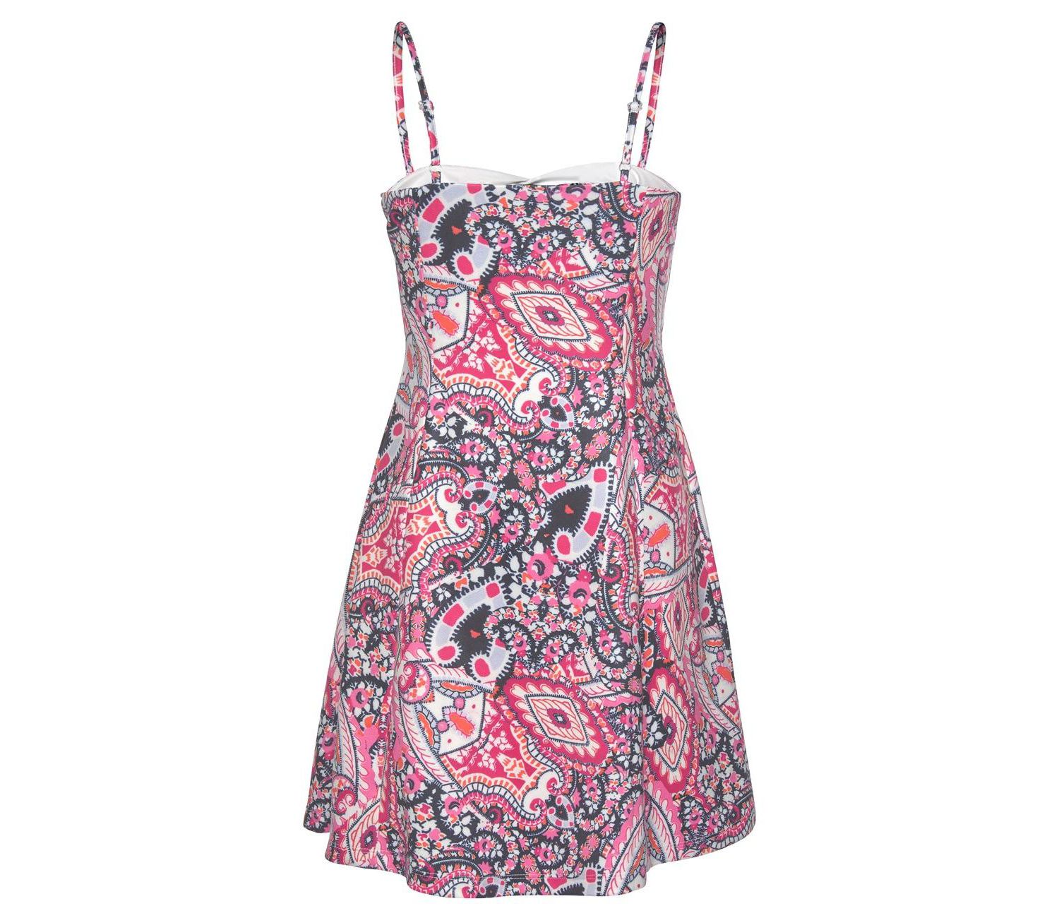 Women's Printed Sundress A-Line Short Dress