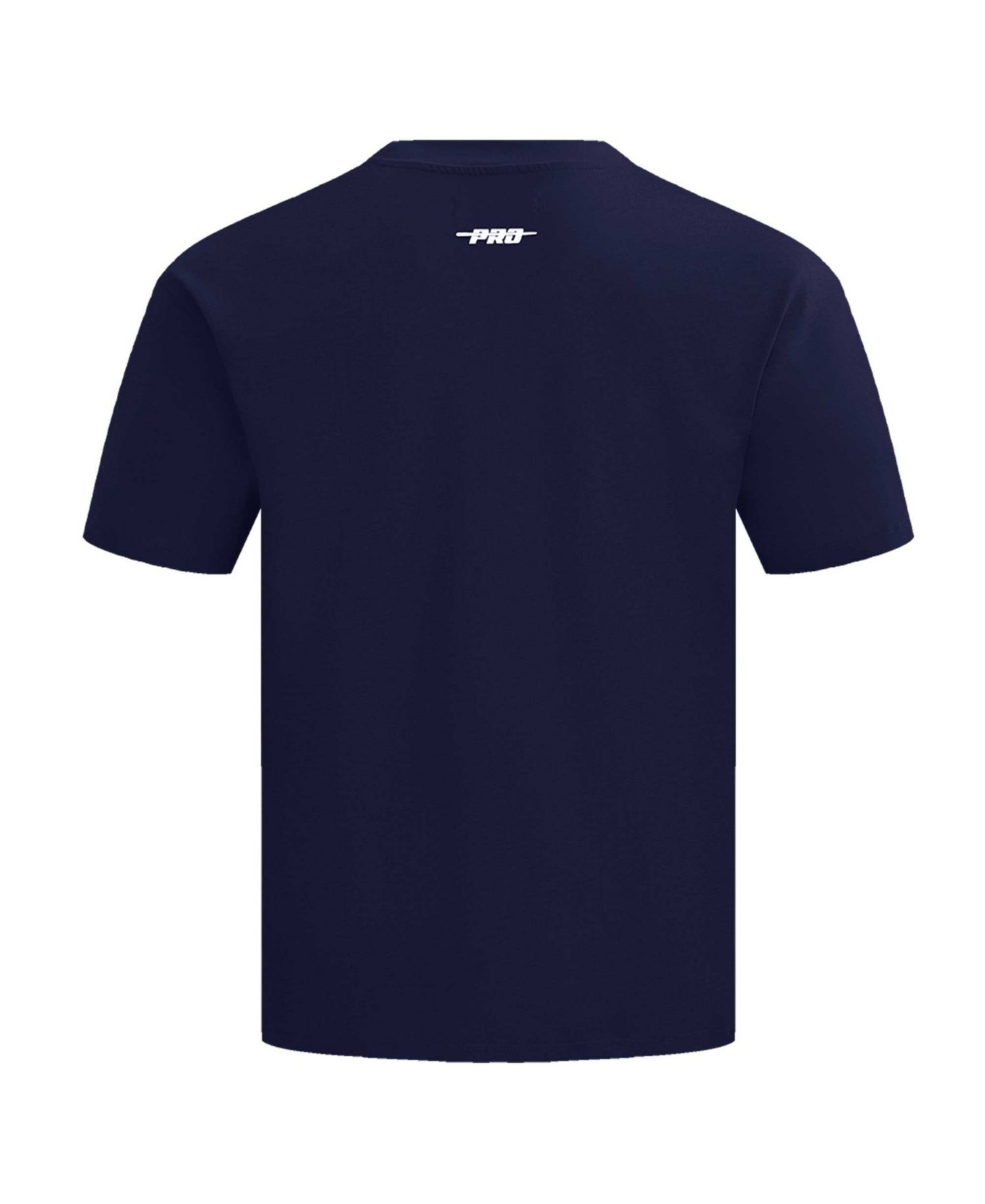 Men's Navy Atlanta Braves Turn It Up Dropped Shoulder T-Shirt