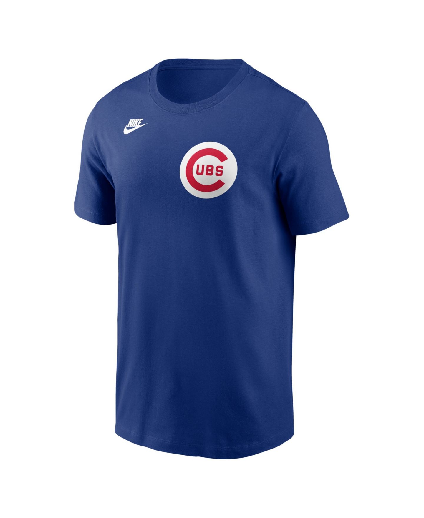 Мужская футболка Nike Ernie Banks Rush Blue Chicago Cubs Cooperstown Collection Name & Number — фото 2