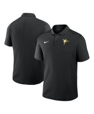 Men's Black Tampa Bay Rays Dri-FIT Victory Polo Shirt