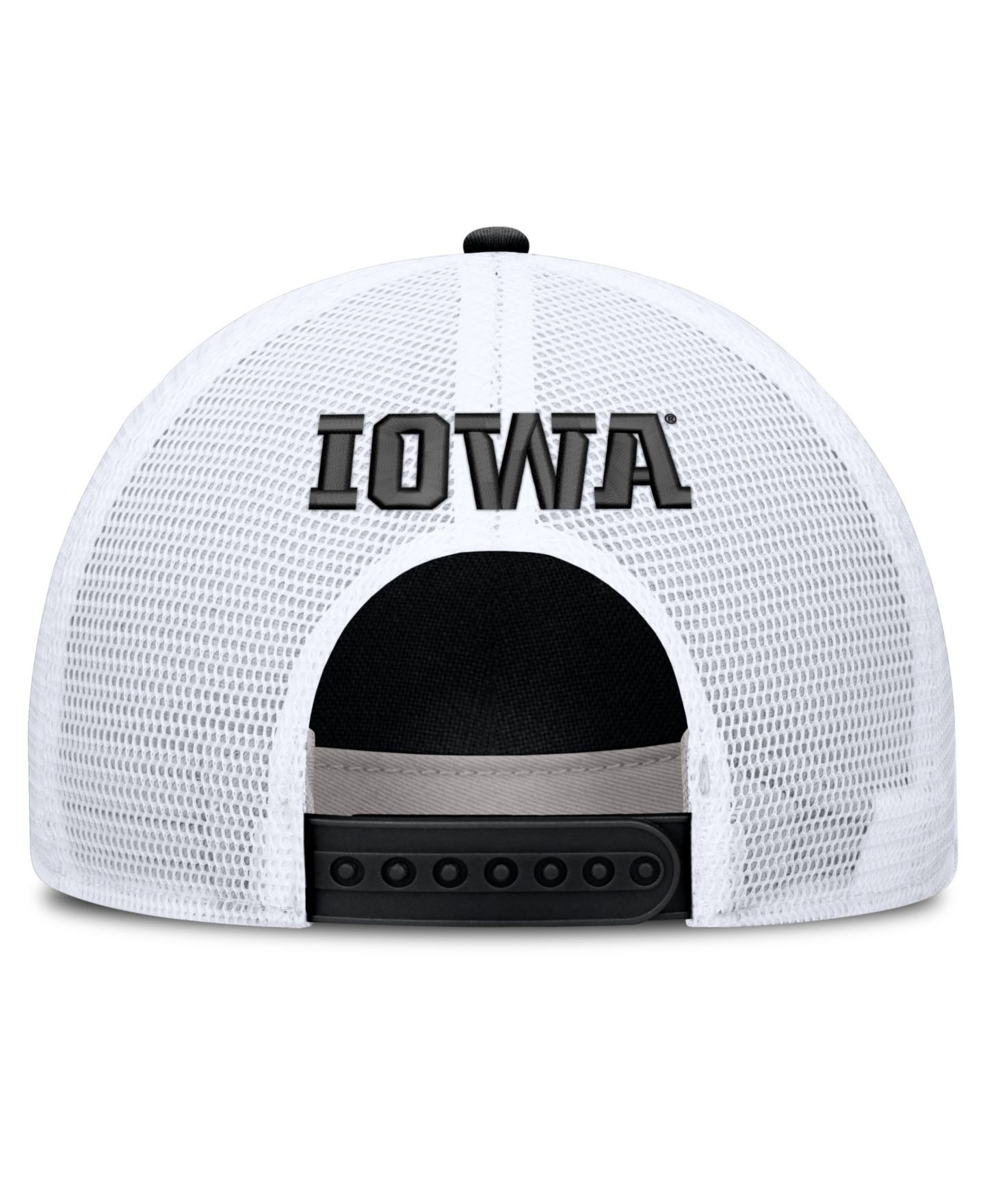 Кепка Nike Black Iowa Hawkeyes 2026 On-Field Gameday Rope Trucker Adjustable Hat — фото 4