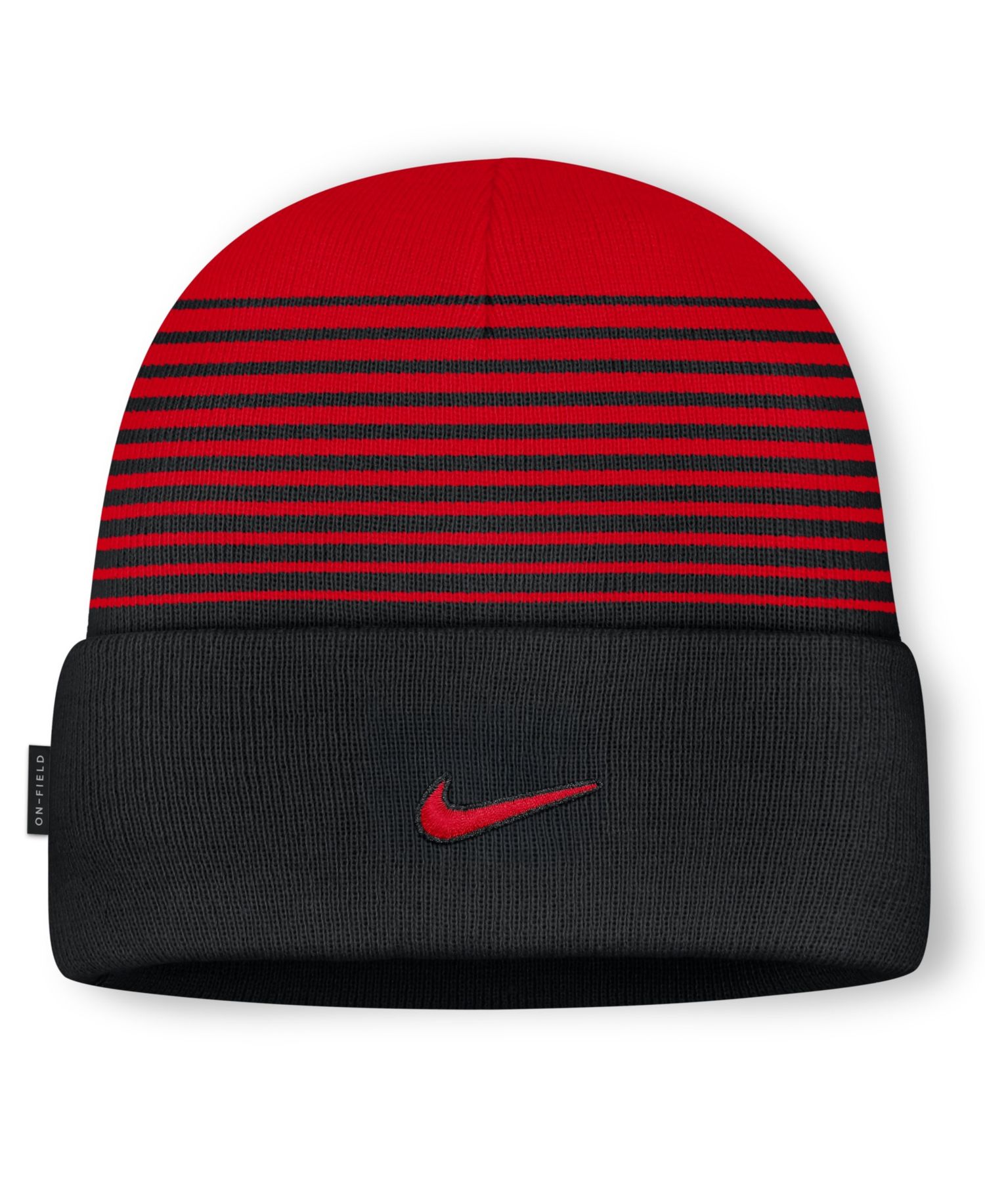 Men's and Women's Scarlet/Black Ohio State Buckeyes On-Field Utility Knit Hat