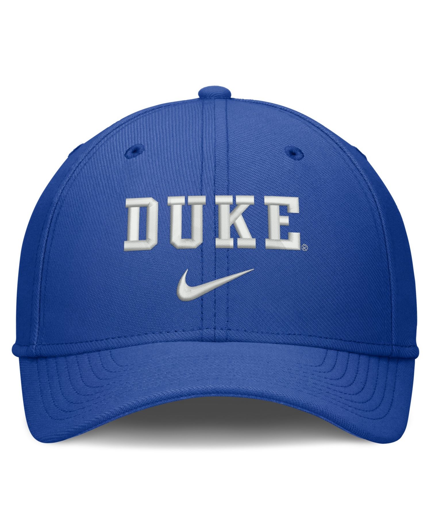Men's Royal Duke Blue Devils Rise On-Field Swoosh Flex Dri-FIT Flex Hat