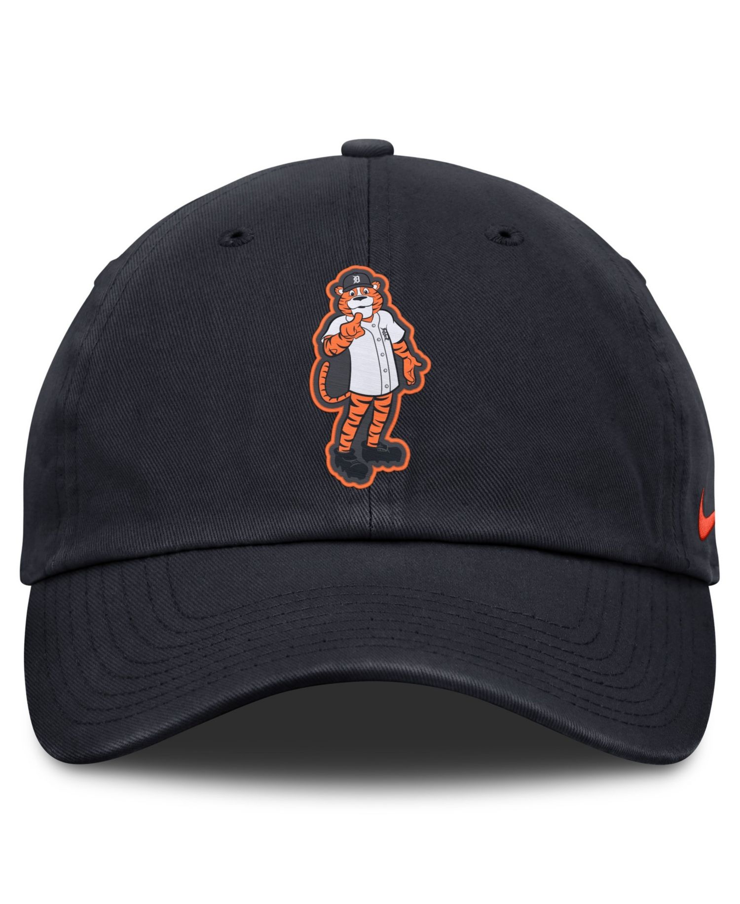 Big Boys and Girls Navy Detroit Tigers Mascot Club Adjustable Hat