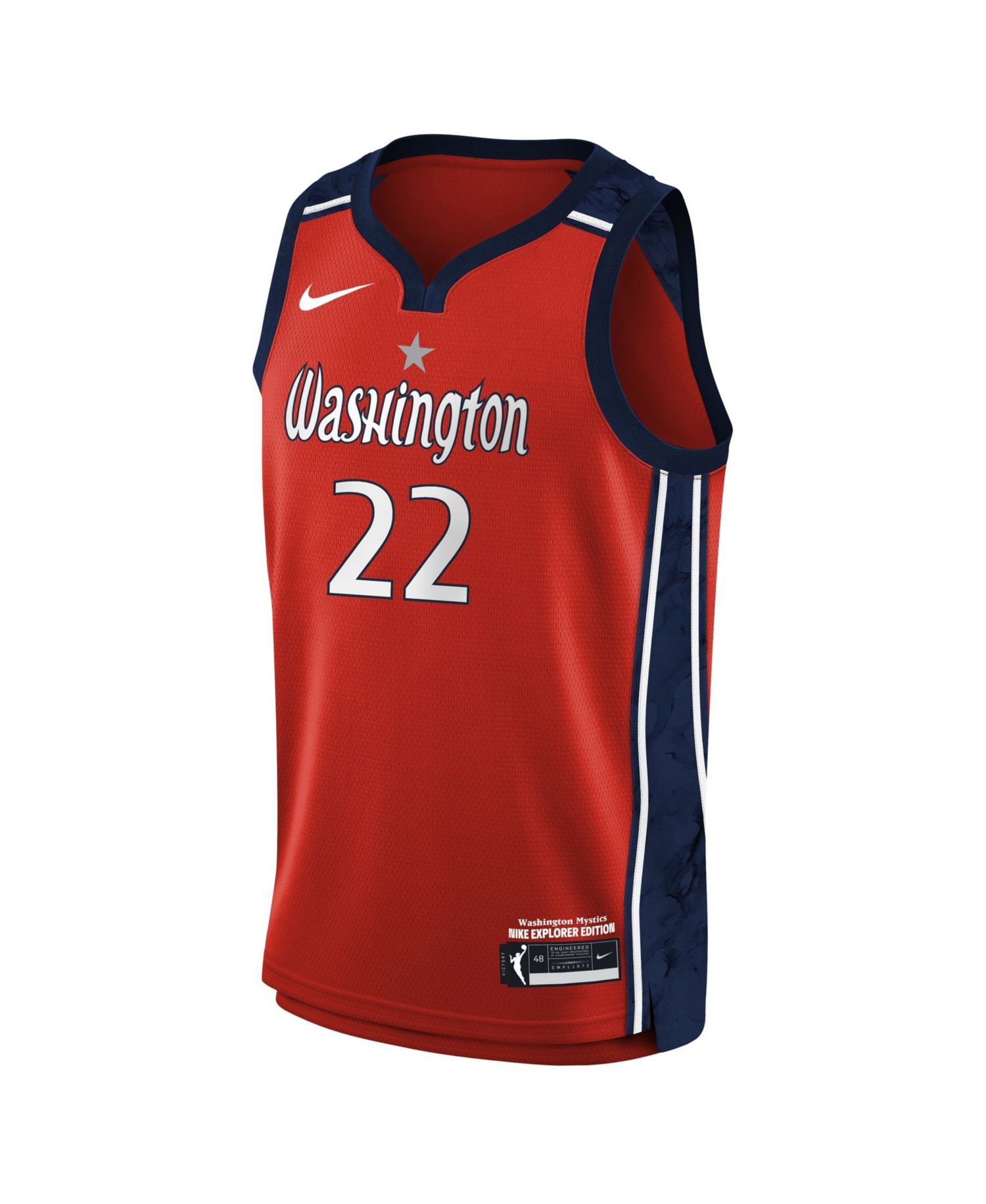 Big Boys and Girls Nike Sonia Citron Red Washington Mystics Explorer Edition Jersey