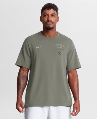 Men's Olive Chicago Cubs Statement Dri-FIT Primary T-Shirt