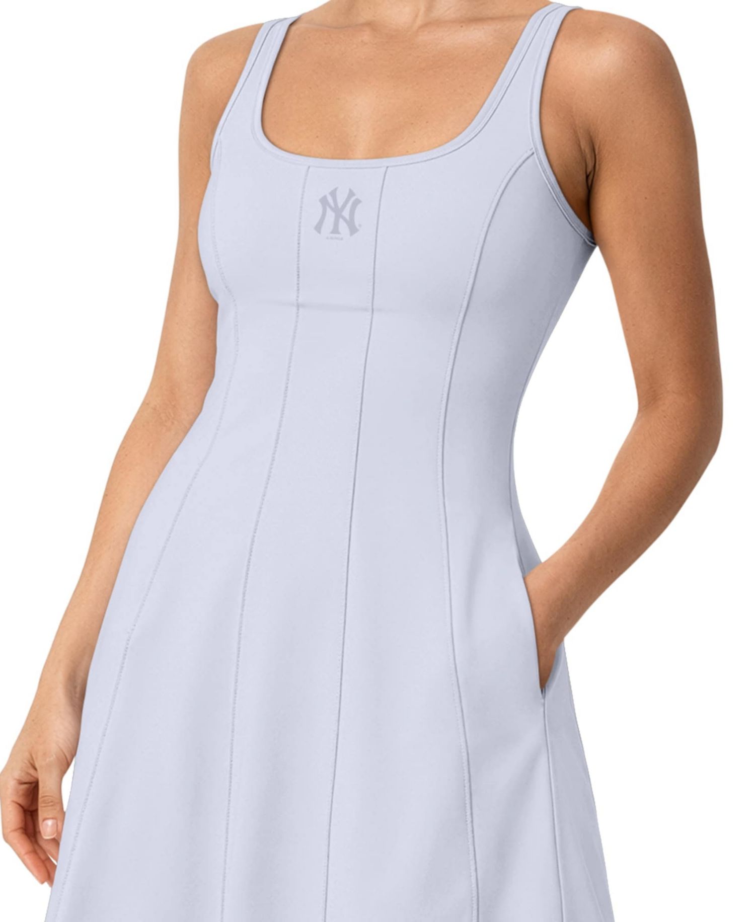 Women's Pastel Blue New York Yankees Dress