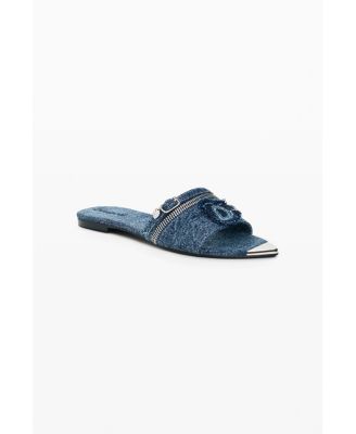 Women's Flat Denim Sandal