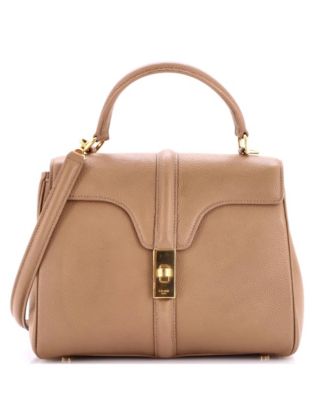 Small 16 Top Handle Bag Grained Calfskin